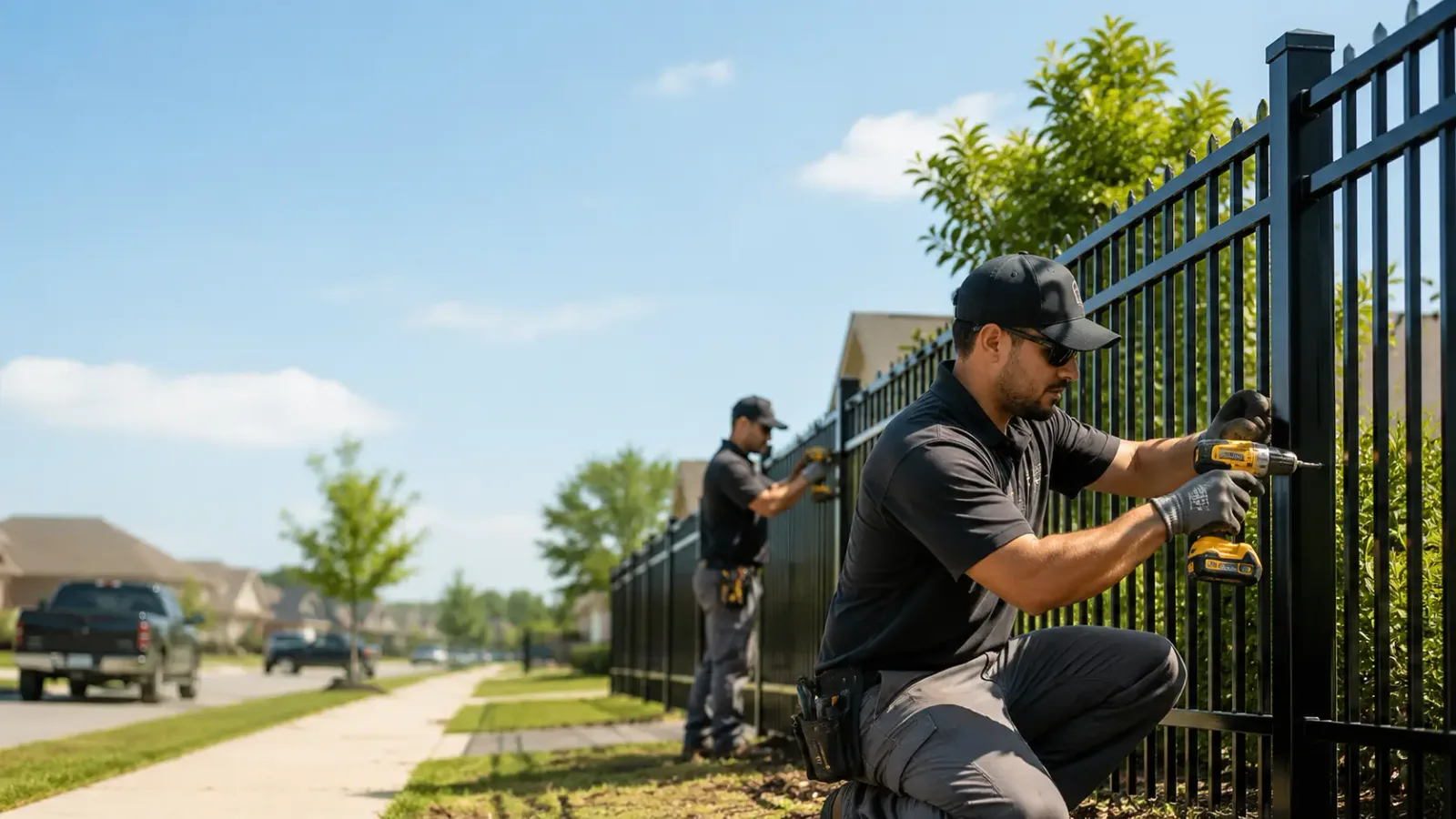 Metal Fence Installation in Chincoteague Island, VA